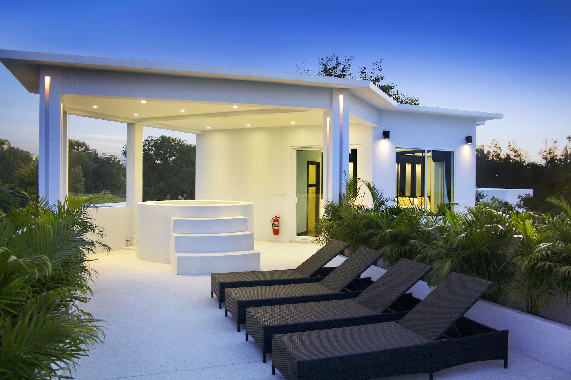 Green View Villas Bang Lamung Exterior foto