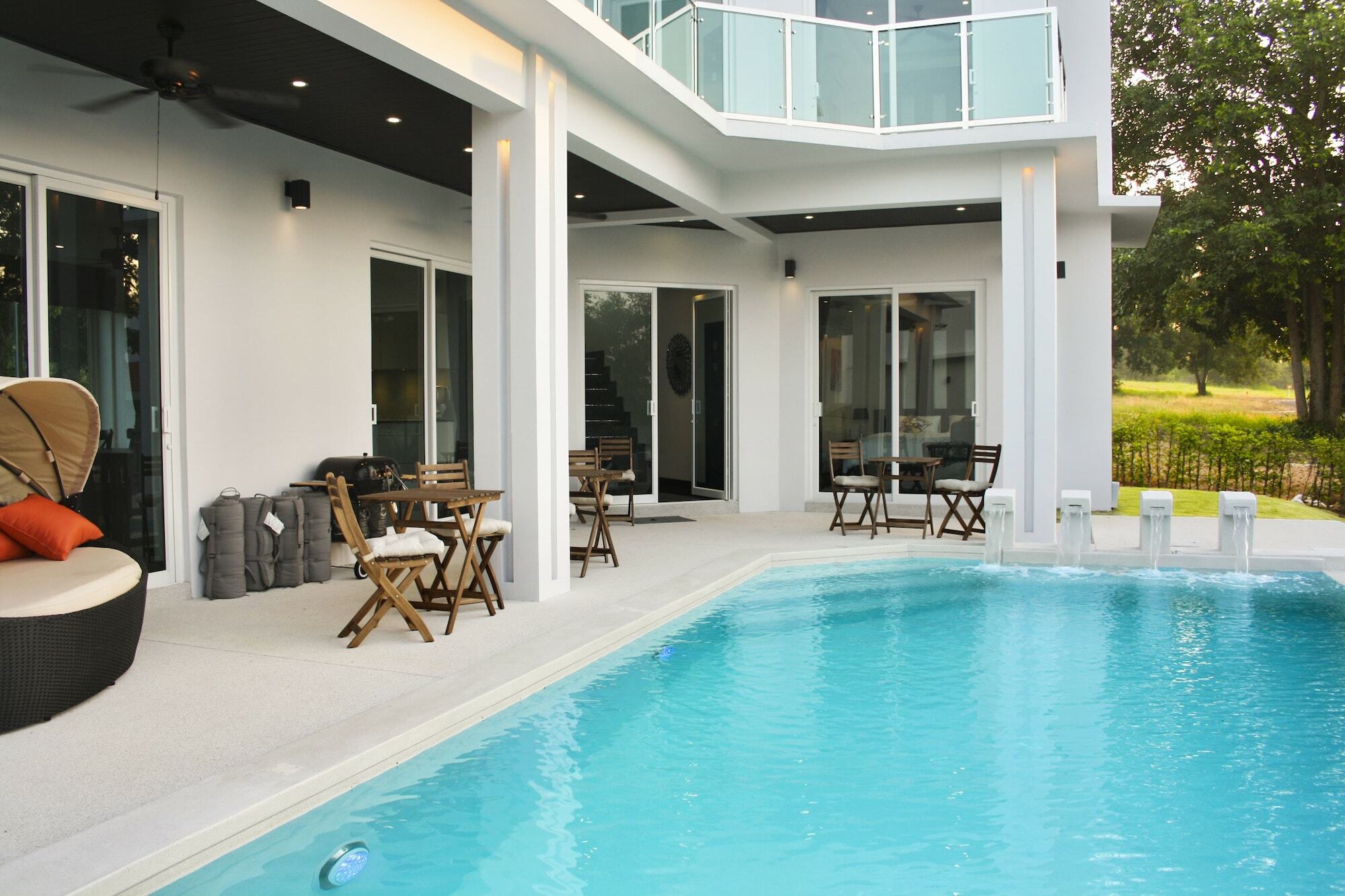 Green View Villas Bang Lamung Exterior foto