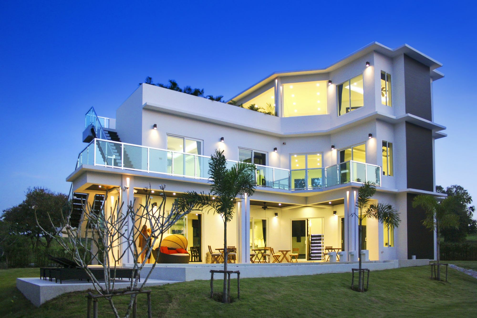 Green View Villas Bang Lamung Exterior foto